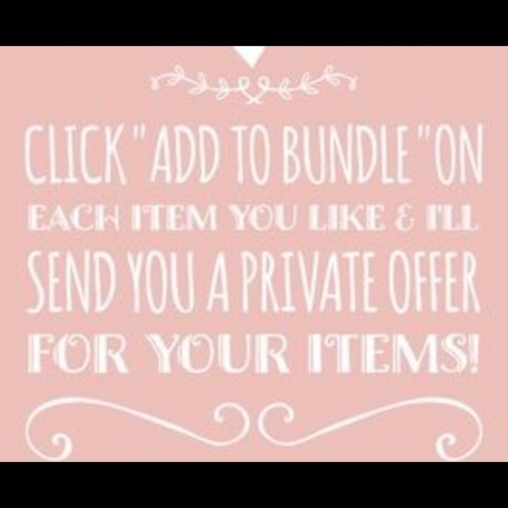 💕PRIVATE OFFERS!💕